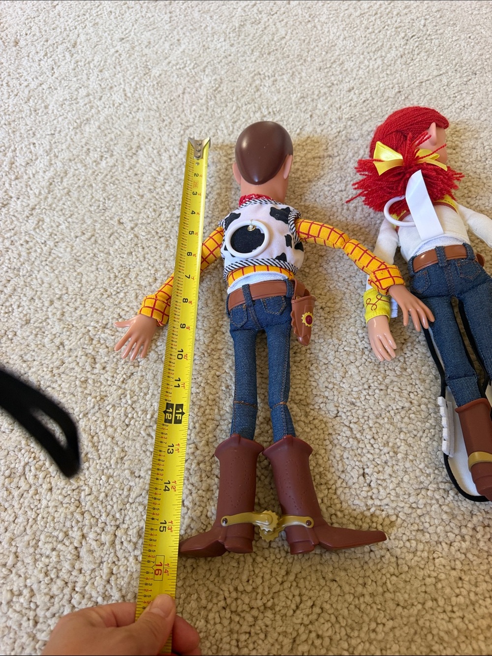 Woody & Jessie Cowgirl and Cowboy Doll Set - Red, Yellow, Brown - Picture 5 of 6